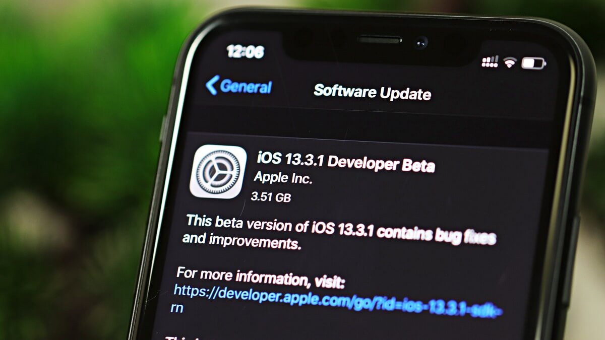 Apple выпустила iOS 13.3.1 beta 2. Не прошло и месяца