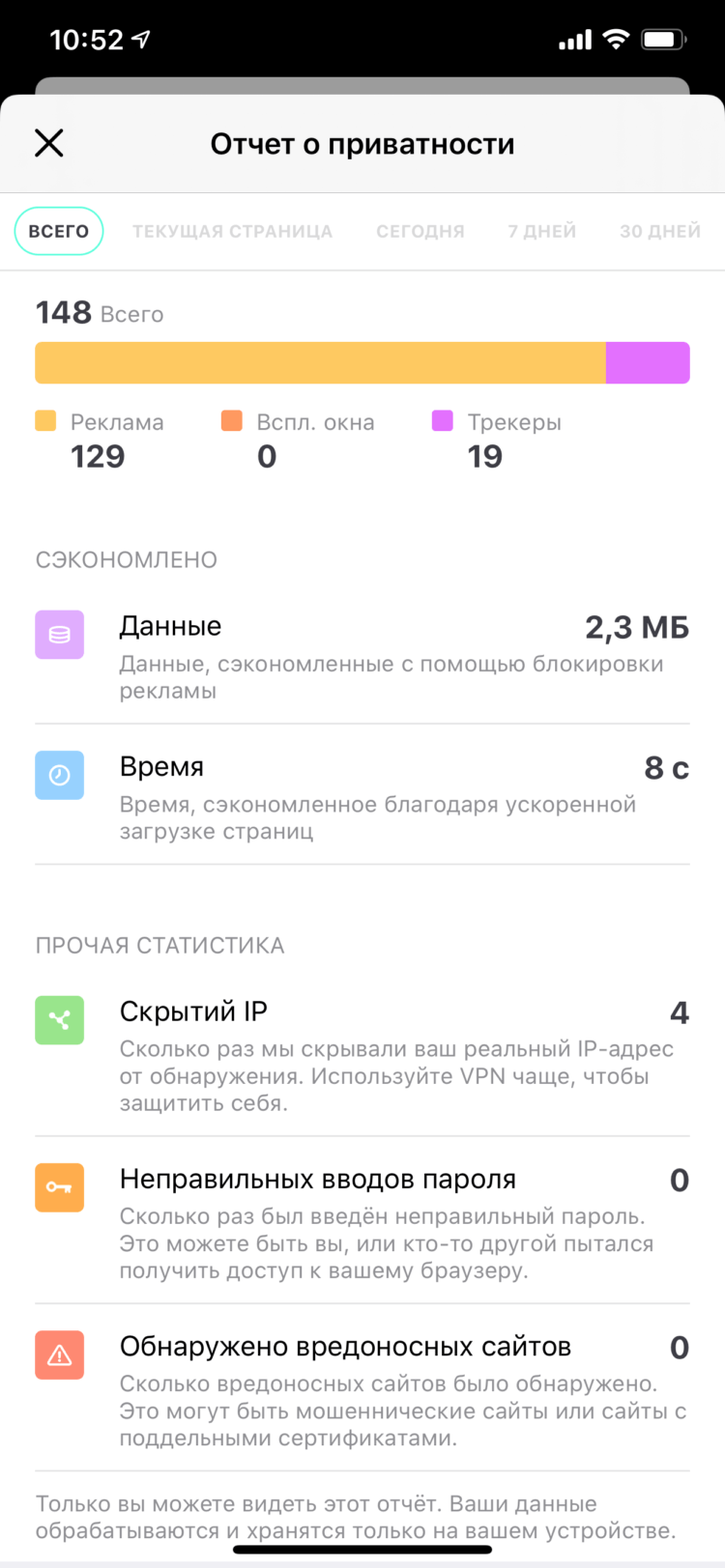 Это самый защищенный бесплатный браузер для iPhone и iPad