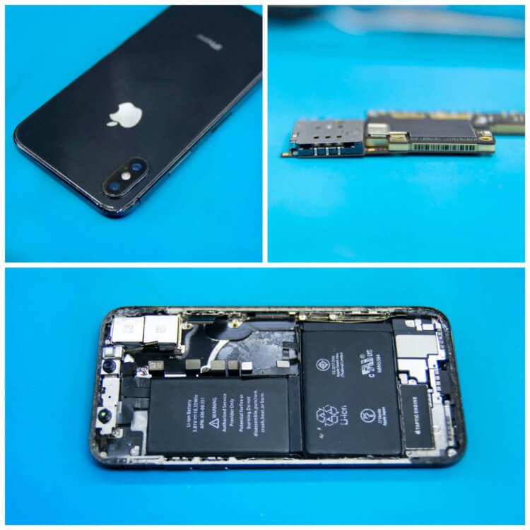 Как делают сложный ремонт iPhone