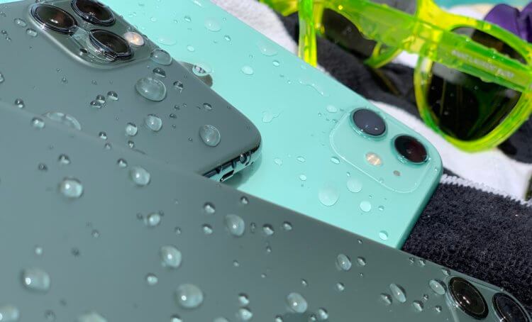 Сколько iPhone 11 Pro может продержаться под водой?