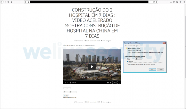 Банкер Grandoreiro распространяется через фейковые видео о коронавирусе