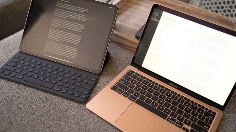 MacBook Air 2020 или iPad Pro 12,9: ноутбук против планшета