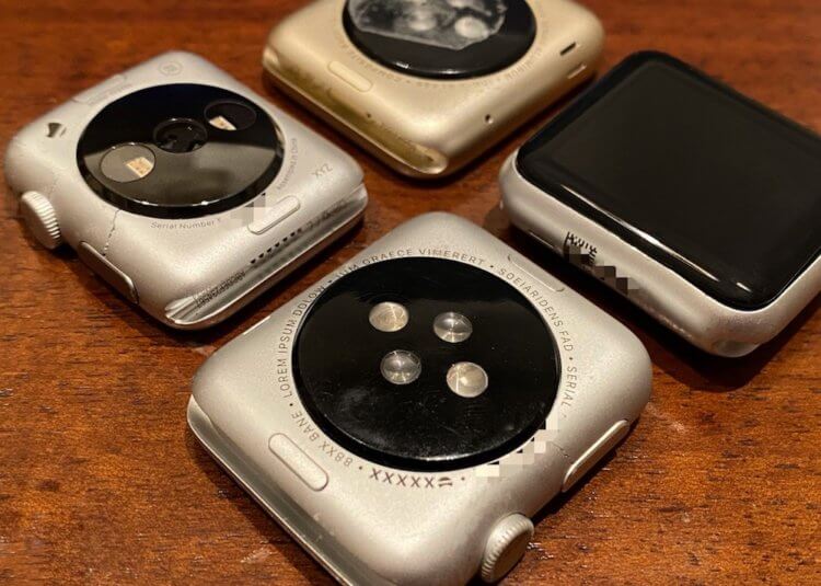 Как выглядели прототипы первых Apple Watch