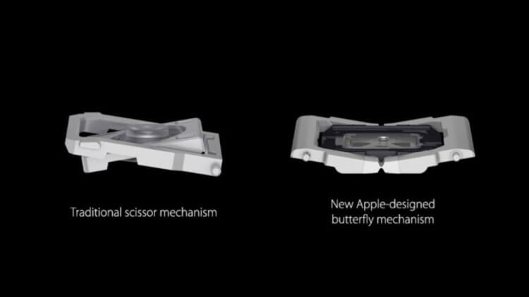 Apple хочет доработать клавиатуру «бабочка» и вернуть её в MacBook
