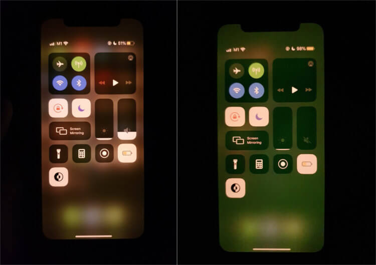 Apple начала по-тихому менять позеленевшие после обновления экраны iPhone