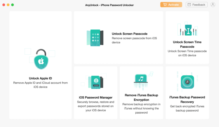 AnyUnlock — новое приложение для сброса паролей iPhone
