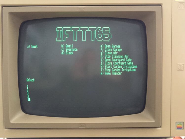 40-летний Apple II научили отправлять твиты, почту и управлять умными устройствами