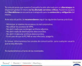 Операторы REvil требуют 7,5 млн долларов выкупа у аргентинского интернет-провайдера