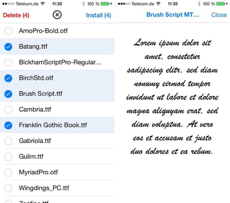 Сборник шрифтов для iPhone и другие скидки в App Store