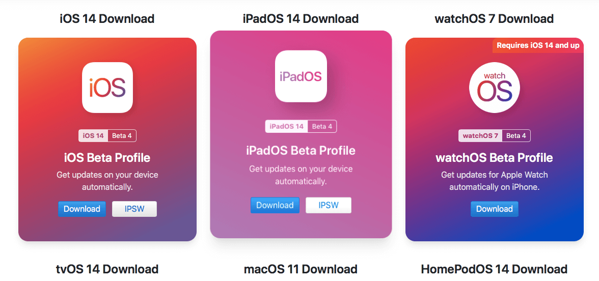 Apple выпустила iOS 14 beta 7 с новыми обоями