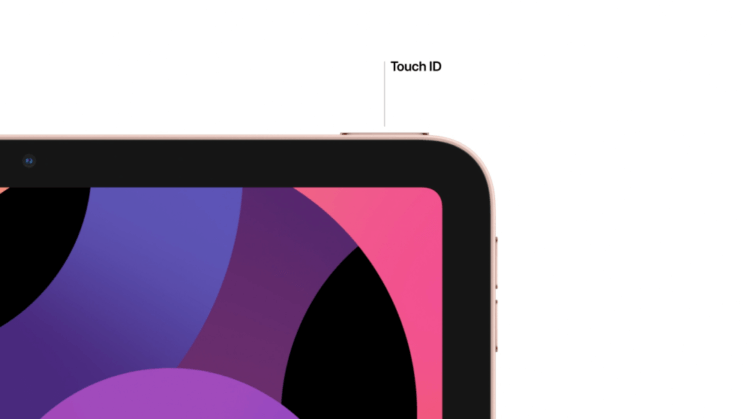 Apple представила новый iPad Air с процессором A14 и Touch ID в кнопке питания