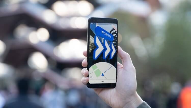 Учись, Apple: В Google Maps для iOS появился продвинутый AR-режим