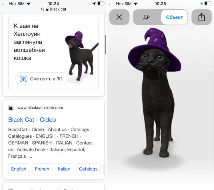 Как смотреть новых 3D-животных в Google на Хэллоуин
