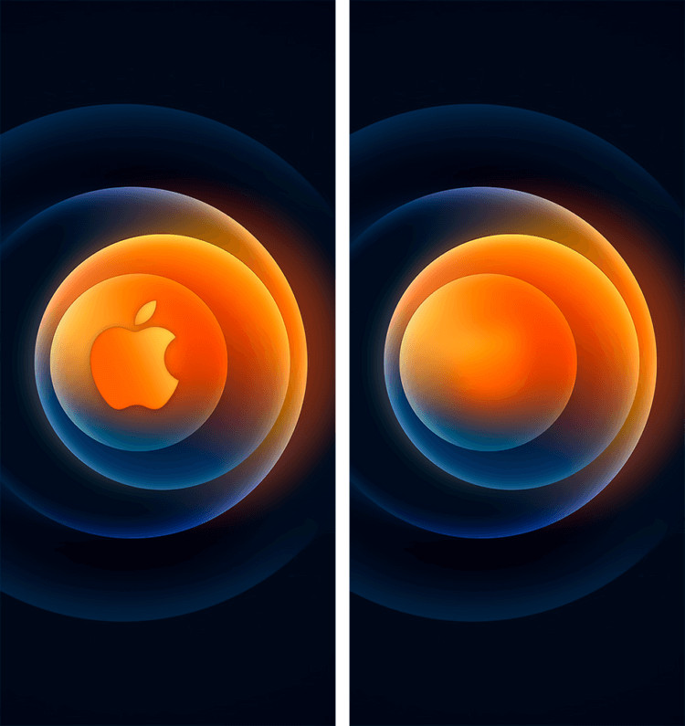 Скачайте эти красочные обои в стиле презентации Apple 13 октября
