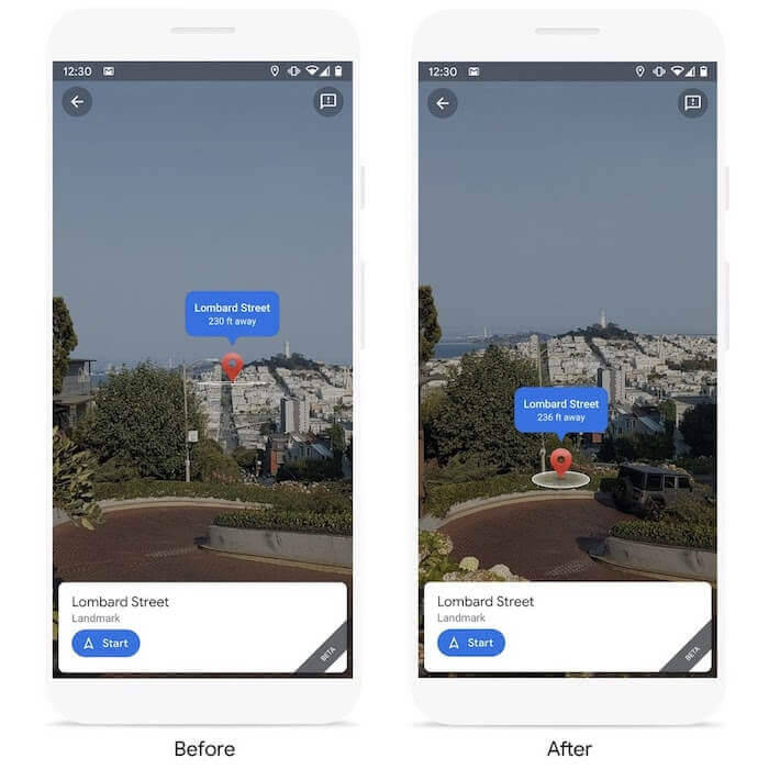Учись, Apple: В Google Maps для iOS появился продвинутый AR-режим