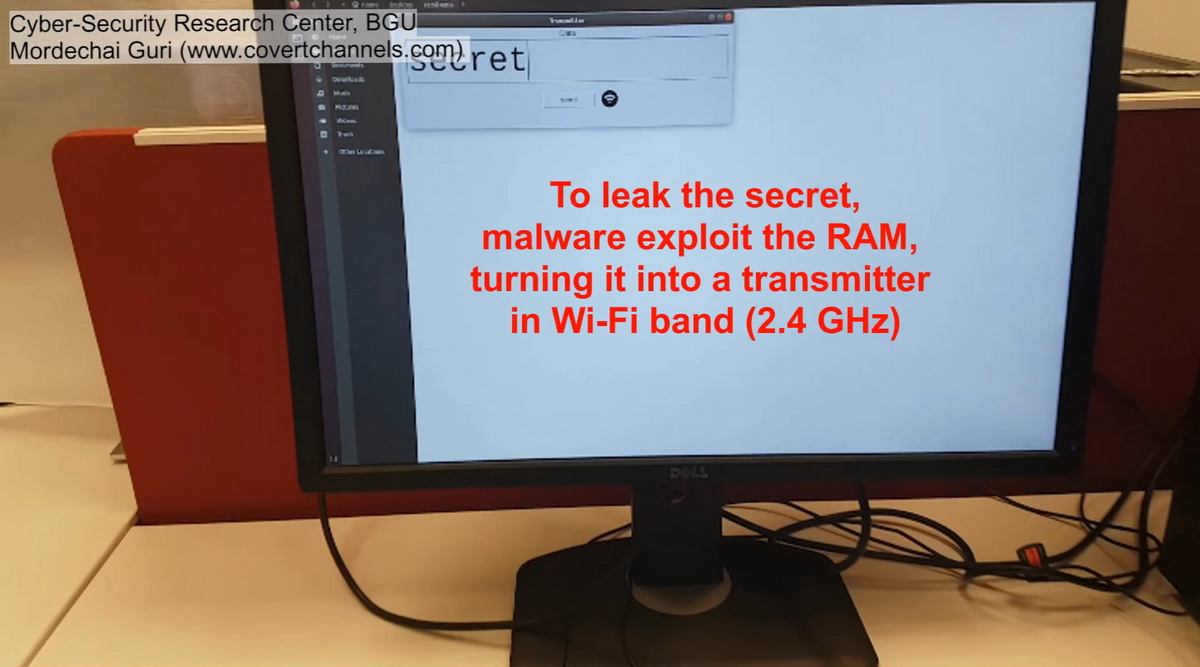 Атака AIR-FI превращает RAM в импровизированный источник сигнала Wi-Fi