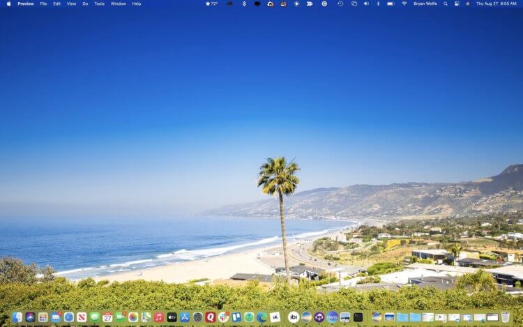 Как скрыть ненужные иконки на Mac