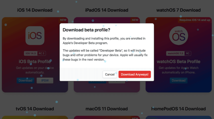 Apple выпустила iOS 14.4 beta 1. Как установить