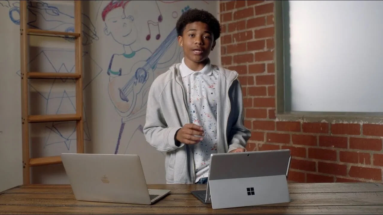 Это провал: Microsoft высмеяла старый MacBook Pro в рекламе нового Surface Pro 7