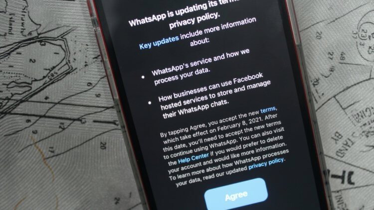 WhatsApp отключит переписку для тех, кто не примет новые правила