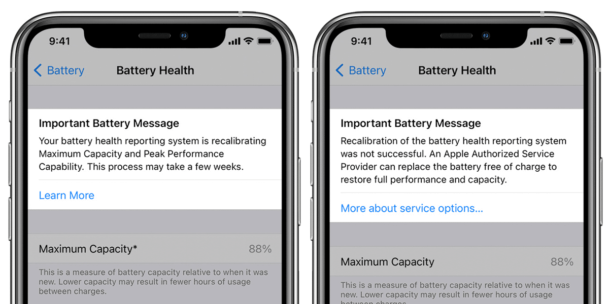 Посмотрели, как работает перекалибровка аккумулятора iPhone в iOS 14.5