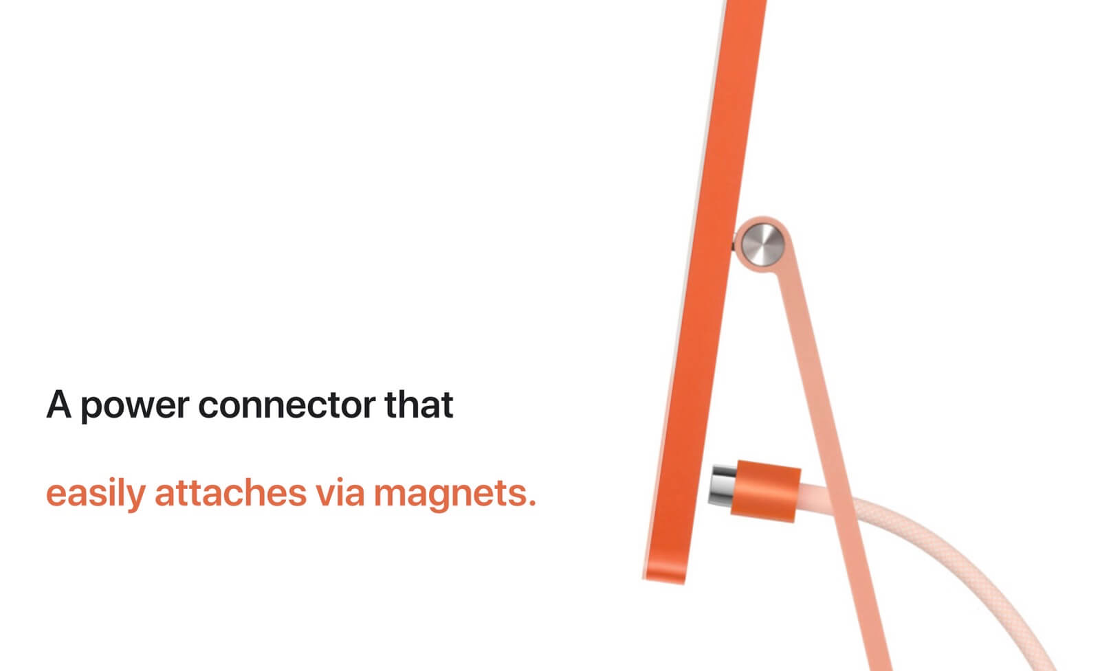 Новый iMac получил магнитный кабель питания: MagSafe возвращается?