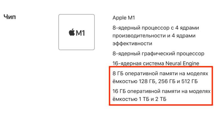 Как отличить iPad Pro 2021 c 8 ГБ и 16 ГБ оперативки