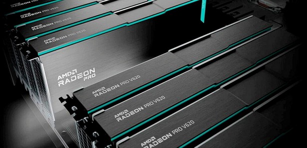 AMD Radeon PRO V620 — видеокарта с 32 ГБ видеопамяти и пассивным охлаждением для облачных систем