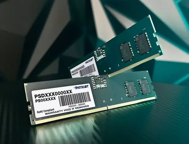 Patriot анонсировала модули оперативной памяти Signature стандарта DDR5