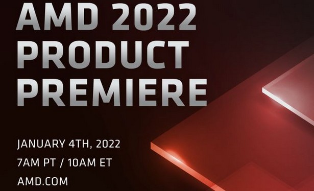AMD представит новые процессоры и видеокарты 4 января 2022 года